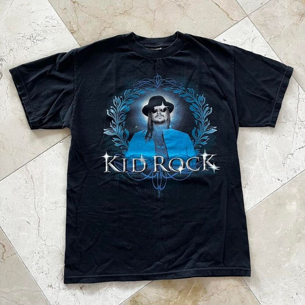 Y2K Vintage Kid Rock Black T-shirt